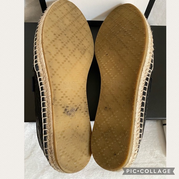 ✨SALE✨Like New!!!Gucci Leather Espadrilles - Picture 8 of 12